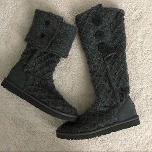 UGG Lattice Cardy Knit Winter Boots!